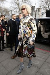 Katy Perry - Christopher Kane Show, Arrivals, London Fashion Week 2/20/ 2017