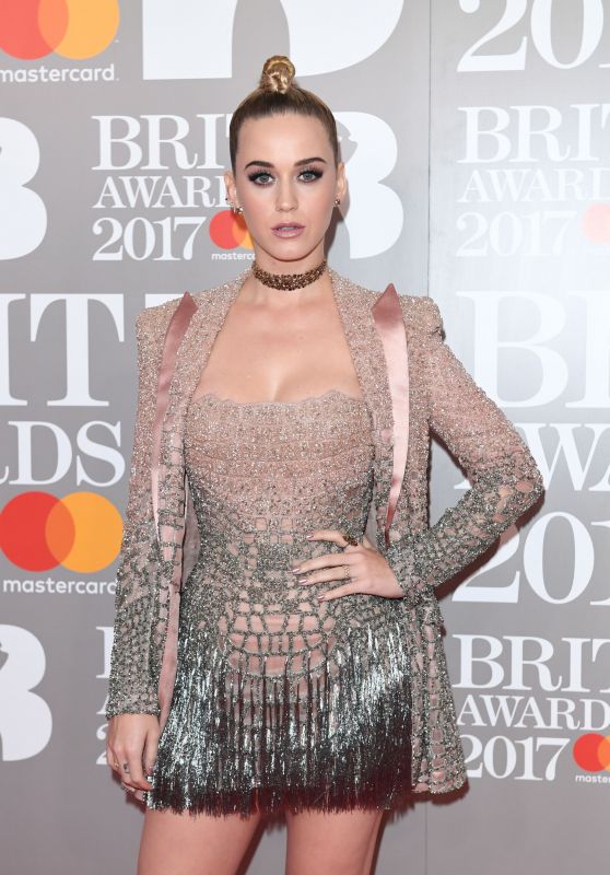 Katy Perry – The Brit Awards at O2 Arena in London 2/22/ 2017 • CelebMafia