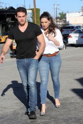 Kelly Brook Booty in Jeans - Out in West Hollywood 2/23/ 2017