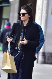 Kendall Jenner Casual Style - Out in New York City 2/13/ 2017