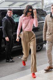 Kendall Jenner Chic Street Style - Steps out in Milan, Italy 2/23/ 2017