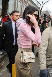Kendall Jenner Chic Street Style - Steps out in Milan, Italy 2/23/ 2017