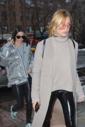 Kendall Jenner & Hailey Baldwin - Out For Lunch in New York City 2/12/ 2017
