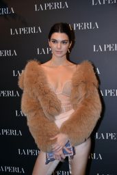 Kendall Jenner - La Perla Show Room Opening, Milan, Italy 2/23/ 2017