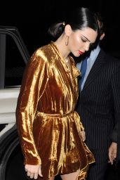 Kendall Jenner Night Out Style  - London 2/20/ 2017