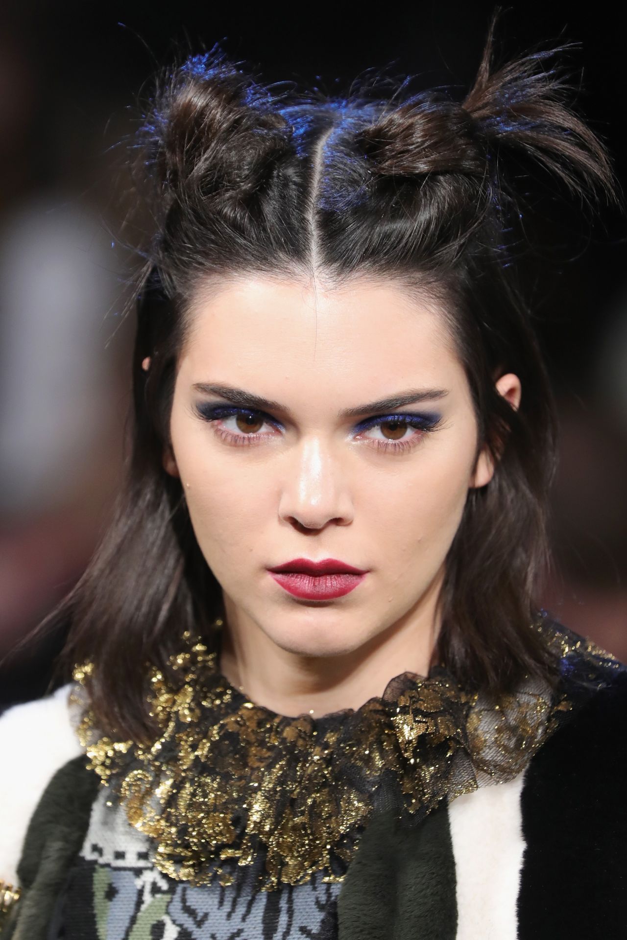 Kendall Jenner Supermodel Runway Walk - Anna Sui Fashion Show in NYC 2