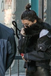 Kendall Jenner Urban Style - After Having Lunch in Soho, New York 2/17/ 2017