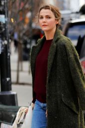 Keri Russell - Catches A Cab in NYC 2/2/ 2017
