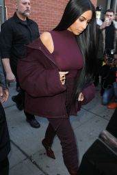 Kim Kardashian Style and Fashion Inspirations - New York City 2/15/ 2017