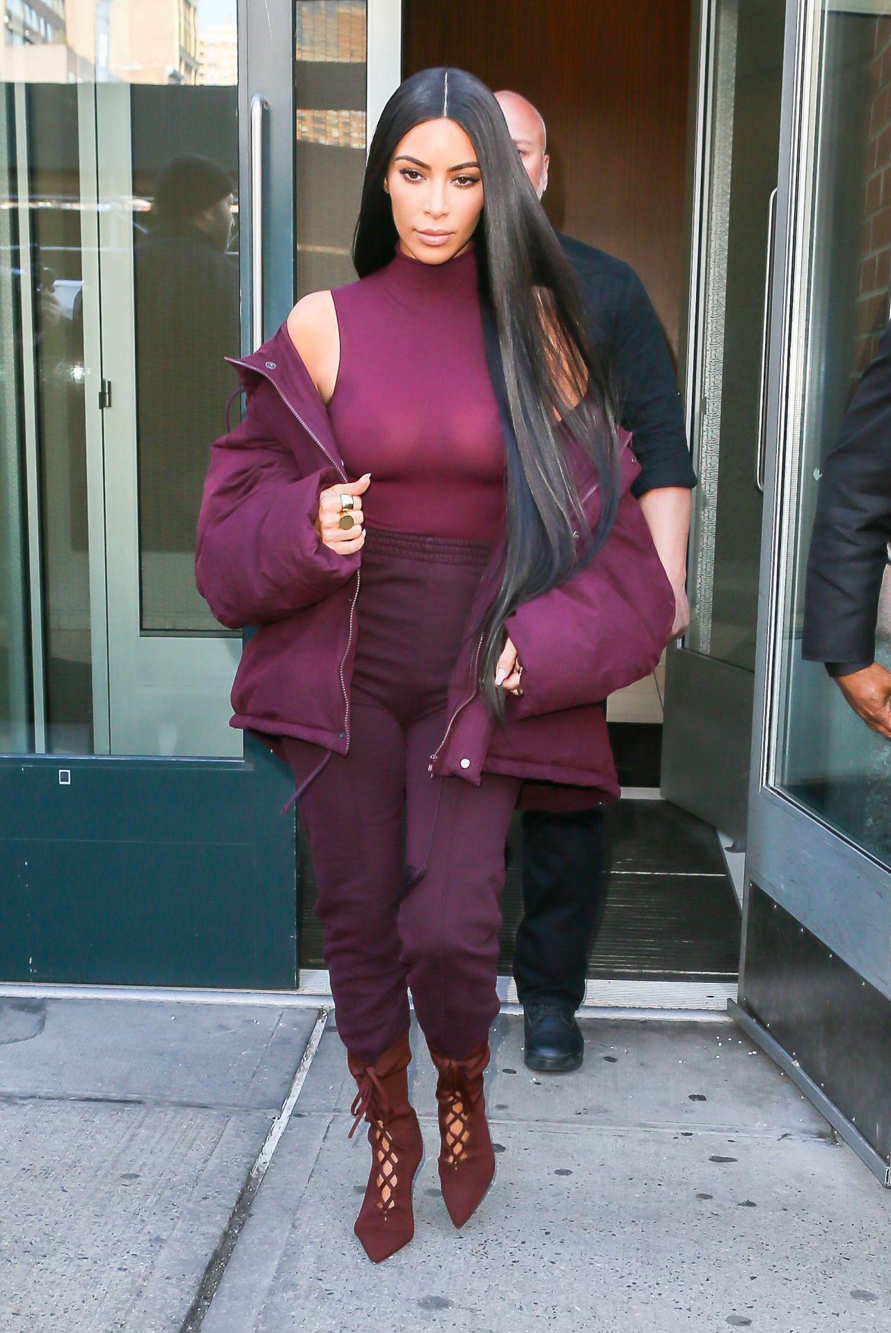 Kim Kardashian Style and Fashion Inspirations - New York City 2/15