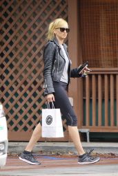 Kimberly Stewart in Leggings - Shopping in West Hollywood 2/19/ 2017