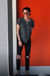 Kristen Stewart Street Style - Out in Los Angeles 2/14/ 2017
