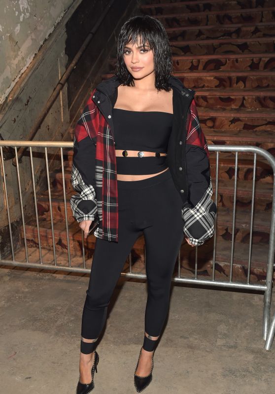 Kylie Jenner - Alexander Wang Fashion Show in New York 2/11/ 2017