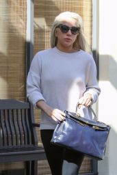 Lady Gaga in Tights - Out in Los Angeles, CA 2/25/ 2017