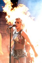 Lady Gaga Performs at 59th Annual GRAMMY Awards in Los Angeles 02/12/2017