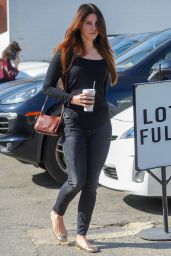 Lana Del Rey - Leaving a Hair Salon in Beverly Hills 2/1/ 2017