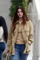 Lana Del Rey - Shopping on Melrose Avenue in Los Angeles 2/6/ 2017