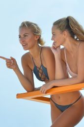 Lauren Ashley and Selena Weber in Bikini - Miami Beach 2/6/ 2017 