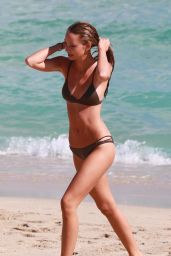 Lauren Ashley Hot in Bikini - Miami Beach, 1/31/ 2017