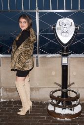 Lauren Giraldo - Visits The Empire State Building in New York 1/31/ 2017
