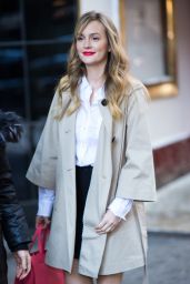 Leighton Meester - Kate Spade Presentation - New York Fashion Week 2/10/ 2017