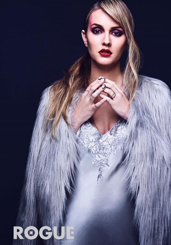 Leighton Meester - Photographed for ROGUE Magazine