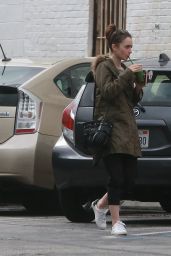 Lily Collins - Heading to The Massage Place in West Hollywood 2/19/ 2017 