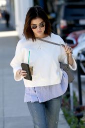 Lucy Hale Casual Style - Out in Beverly Hills 1/31/ 2017 