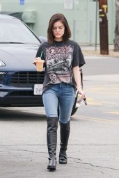 Lucy Hale Street Style - Out in Studio City 2/10/ 2017 