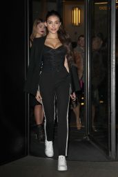 Madison Beer - Leaving Her Hotel in Milan, Italy 2/27/ 2017