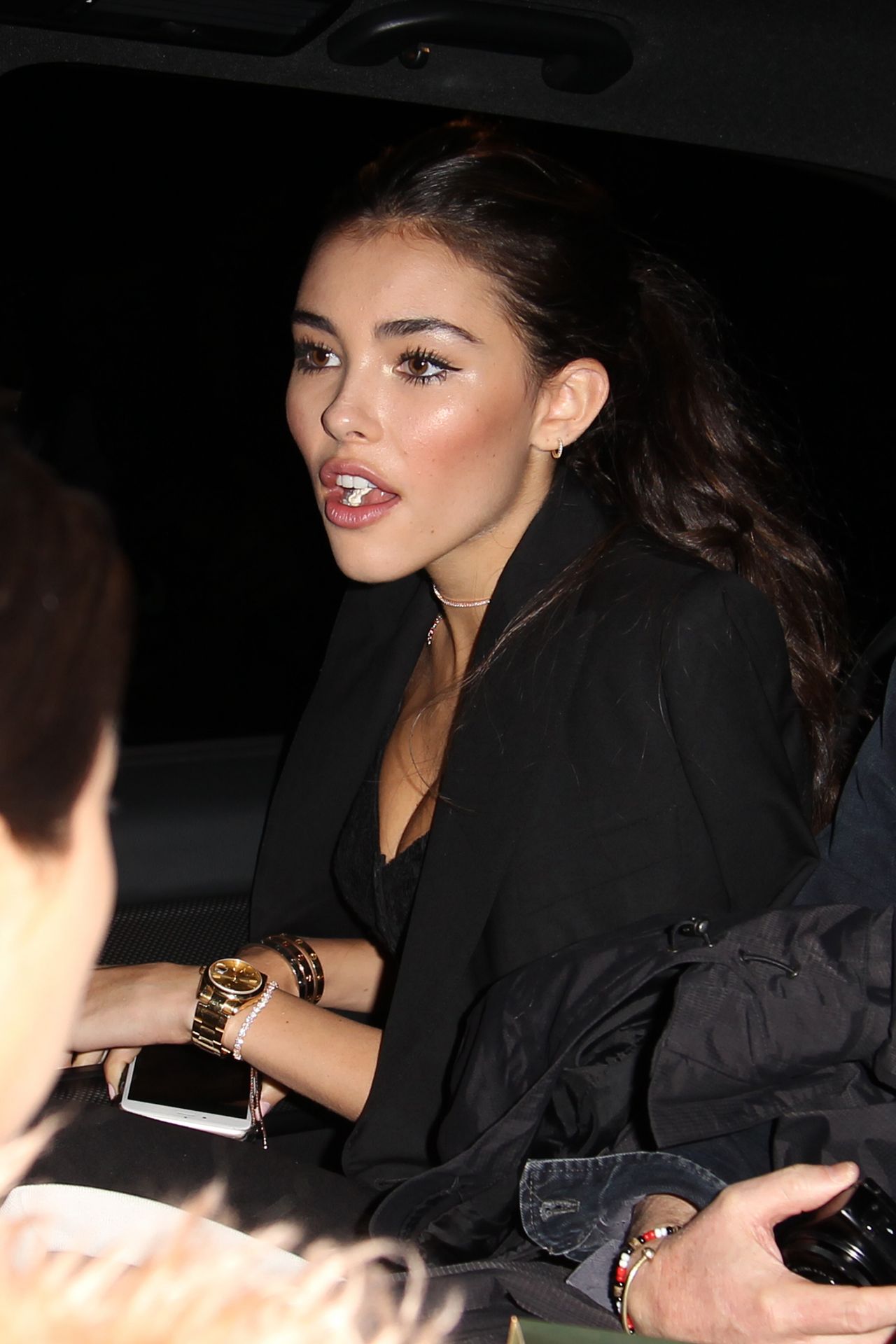 Madison Beer - Leaving Her Hotel in Milan, Italy 2/27/ 2017