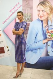 Maria Sharapova - Introduces New Sugarpova Chocolates at the Azbuka Vkusa Supermarket in Moscow 2/1/ 2017