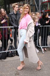 Maryna Linchuk - Topshop Unique Fashion Show at London Fashion Week 2/19/ 2017