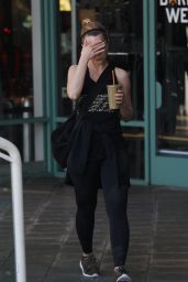 Mena Suvari Leaving a Gym in West Hollywood 2/14/ 2017 