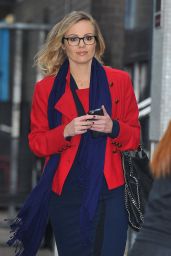 Michelle Dewberry at the ITV Studios in London 2/21/ 2017