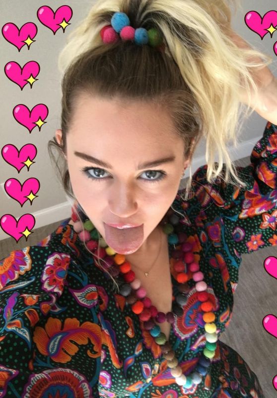Miley Cyrus Photos – Social Media 2/18/ 2017