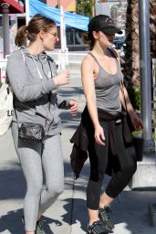 Minka Kelly After Workout - West Hollywood  2/12/ 2017