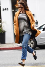Minka Kelly Street Style - Shoping in Los Angeles 2/21/ 2017 