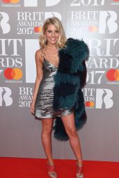 Mollie King – The Brit Awards at O2 Arena in London 2/22/ 2017