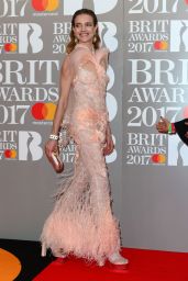 Natalia Vodianova - The Brit Awards at O2 Arena in London 2/22/ 2017