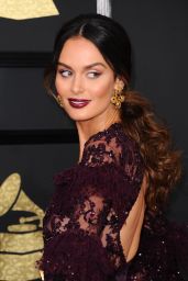 Nicole Trunfio on Red Carpet – GRAMMY Awards in Los Angeles 2/12/ 2017