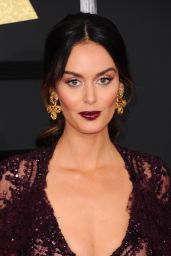 Nicole Trunfio on Red Carpet – GRAMMY Awards in Los Angeles 2/12/ 2017