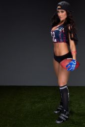Nikki Bella & Maryse Ouellet - Super Bowl 2017 WWE Photoshoot