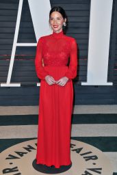 Olivia Munn at Vanity Fair Oscar 2017 Party in Los Angeles