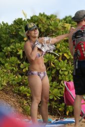 Paige VanZant Bikini Pics - Enjoys a Sunny Day at the Beach in Hawaii 2/19/ 2017
