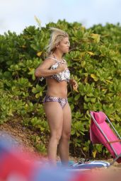 Paige VanZant Bikini Pics - Enjoys a Sunny Day at the Beach in Hawaii 2/19/ 2017
