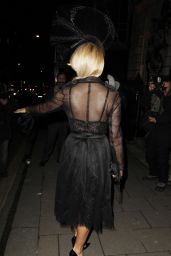 Pamela Anderson - Arriving at Annabells Private Members Club in London 2/7/ 2017
