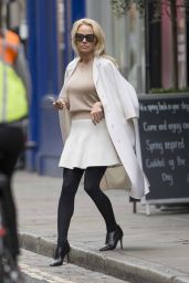 Pamela Anderson Style and Fashion Inspirations - London 2/21/ 2017