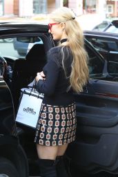 Paris Hilton Chic Street Style - Beverly Hills 2/22/ 2017