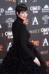 Paz Vega - Goya Cinema Awards at the Marriott Auditorium in Madrid 2/4/ 2017